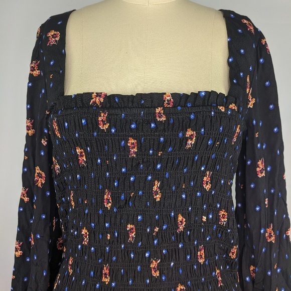 NWT Free People Two Faces Mini Black Combo sz M - Picture 4 of 8